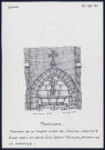 Mouflers : tympan de la façade ouest de l'église - (Reproduction interdite sans autorisation - © Claude Piette)