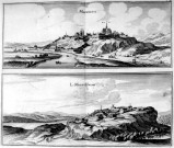 Vues profil de Montreuil et du Mont-Hulin