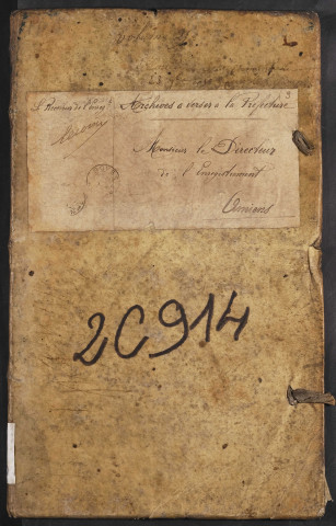 Contrôle des actes du bureau de Conty pour la période du 23 novembre 1750 au 3 septembre 1753
