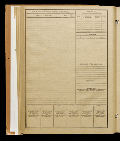 Vaquette, Jules Marcel, né le 07 janvier 1893 à Ribemont-sur-Ancre (Somme), classe 1913, matricule n° 804, Bureau de recrutement d'Amiens