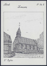 Liessies (Nord) : l'église - (Reproduction interdite sans autorisation - © Claude Piette)