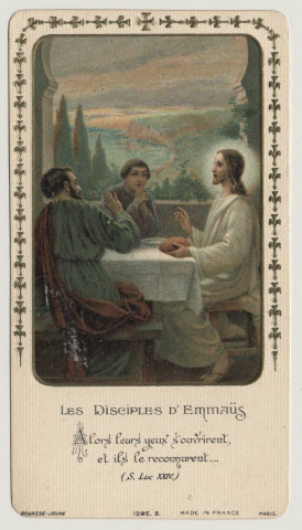 Les disciples d'Emmaüs