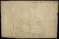 Plan du cadastre napoléonien - Courcelles-sous-Thoix (Courcelles sous Thoix) : Chemin de Sentelie (Le), A