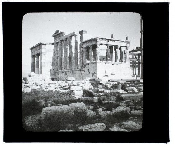 Grèce - Acropole d'Athènes temple de de l'Erechthéion