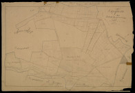 Plan du cadastre napoléonien - Bernaville (Vacquerie) : Vacquerie, A1