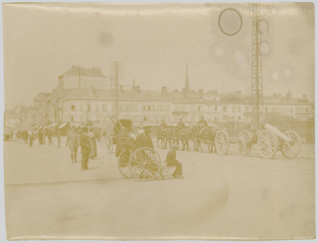 PIECE DE 120 LONG - AMIENS, AVRIL 1915
