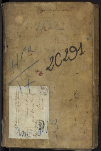 Contrôle des actes du bureau d'Airaines pour la période du 15 janvier 1732 au 5 juillet 1733