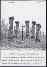 Longuet (commune de Cocquerel) : petit calvaire en fer - (Reproduction interdite sans autorisation - © Claude Piette)