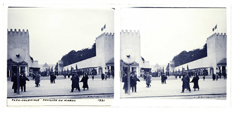 Vincennes. Exposition coloniale internationale : pavillon du Maroc