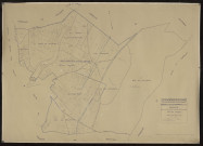 Plan du cadastre rénové - Vauchelles-lès-Domart : section A
