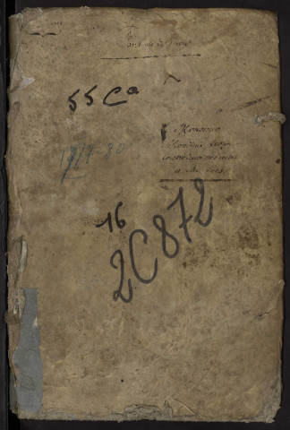 Contrôle des actes du bureau de Chaulnes pour la période du 23 janvier 1777 au 16 mai 1780