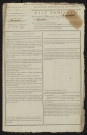 État nominatif des citoyens qui ont le droit de voter, an IX (germinal) : Beaucourt