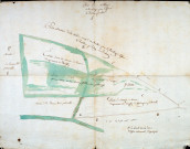 Plan d'une partie des marais de Daours