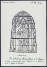 Louches (Pas-de-Calais) : vitrail de l'église Saint-Omer - (Reproduction interdite sans autorisation - © Claude Piette)