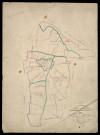 Plan du cadastre napoléonien - Hamel (Le) (Hamel) : tableau d'assemblage