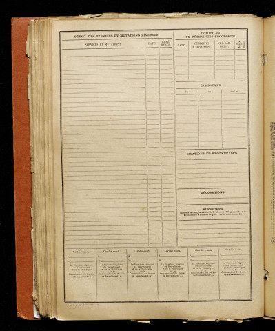 Feuilloy, Michel Pierre Eugène, né le 29 septembre 1897 à Friville-Escarbotin (Somme), classe 1917, matricule n° 357, Bureau de recrutement d'Amiens