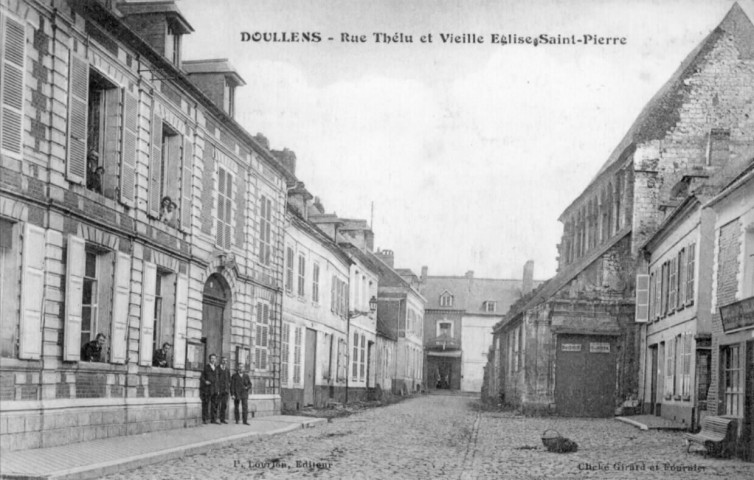 Rue Thélu et Vieille Eglise Saint Pierre