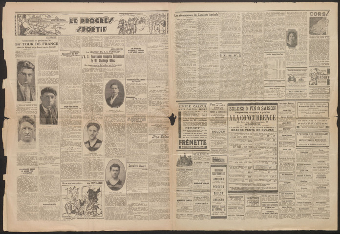 Le Progrès de la Somme, numéro 18567, 30 juin 1930