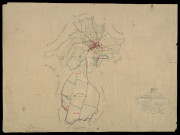 Plan du cadastre napoléonien - Poix-De-Picardie (Poix) : tableau d'assemblage