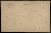 Plan du cadastre napoléonien - Neuville-Aux-Bois (Laneuville-aux-Bois) : section unique 1ère feuille