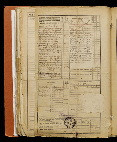 Berton, Clotaire André Pierre, né le 03 juin 1897 à Poix-de-Picardie (Somme), classe 1917, matricule n° 62, Bureau de recrutement d'Amiens