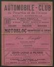 Automobile-club de Picardie et de l'Aisne. Revue mensuelle, 7e année, octobre 1911