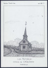 Les Anthieux (commune de Criquiers, Seine-Maritime) : chapelle - (Reproduction interdite sans autorisation - © Claude Piette)