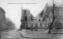 Bombardement d'Amiens - Esplanade Beauvais