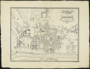 Plan de la ville de Compiègne, dressé d'après le cadastre avec les changements et augmentations survenus depuis sa publication