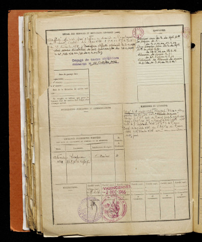 Sire, Joseph André Henri, né le 19 février 1897 à Croixrault (Somme), classe 1917, matricule n° 98, Bureau de recrutement d'Amiens