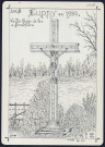 Huppy en 1980 : vieilles croix de fer à Poultière - (Reproduction interdite sans autorisation - © Claude Piette)