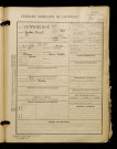 Verhaeghe, Gaston Ernest, né le 07 novembre 1891 à Boves (Somme), classe 1911, matricule n° 870, Bureau de recrutement d'Amiens