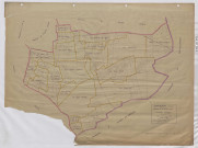 Plan du cadastre rénové - Louvencourt : section B