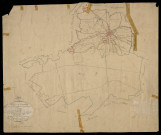 Plan du cadastre napoléonien - Crecy-en-Ponthieu (Crécy en Ponthieu) : tableau d'assemblage