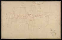 Plan du cadastre napoléonien - Forceville-en-Vimeu (Forceville) : Chef-lieu (Le), A développement
