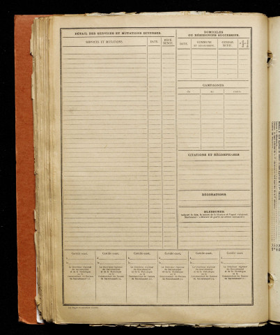 Collin, Roger Brice, né le 13 novembre 1897 à Foucaucourt-Hors-Nesle (Somme), classe 1917, matricule n° 342, Bureau de recrutement d'Amiens