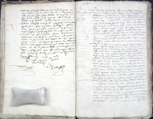 Etude de Me François Lecaron à Amiens (étude n°11). Minutes de l'année 1669