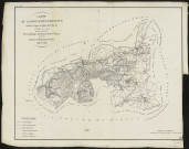 Carte du canton de Pont-Saint-Maxence réduite d'après les plans du cadastre à l'échelle de 1 à 50000 pour être annexée au précis statistique du canton de Pont-Saint-Maxence inséré dans l'Annuaire du Département de l'Oise, Année 1854