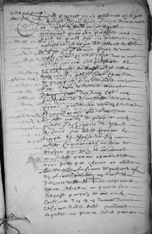 Etude de Me Antoine Limeux à Amiens (étude n°11). Minutes de l'année 1641