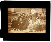 Les rameaux - Peinture de Geoffroy - Salon 1887