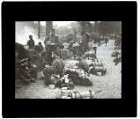 Retour de Sissonne 8e bataillon de chasseurs à Longueau - juillet 1902