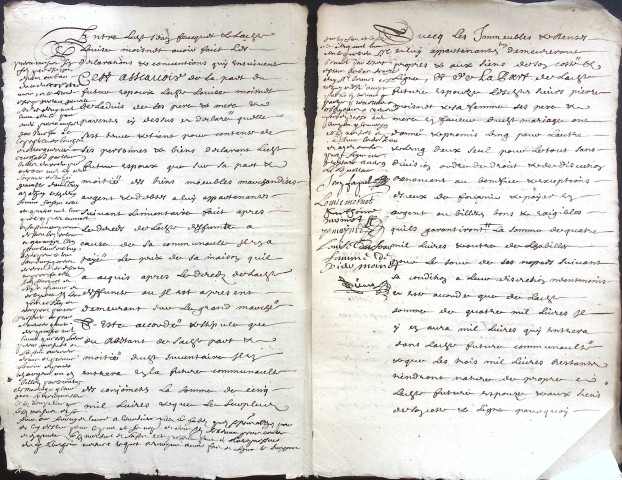 Etude de Me Antoine Ricard à Amiens (étude n°25). Minutes de l'année 1671