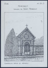 Maroquet (hameau de Saint-Arnoult, Oise) : chapelle dans le hameau - (Reproduction interdite sans autorisation - © Claude Piette)