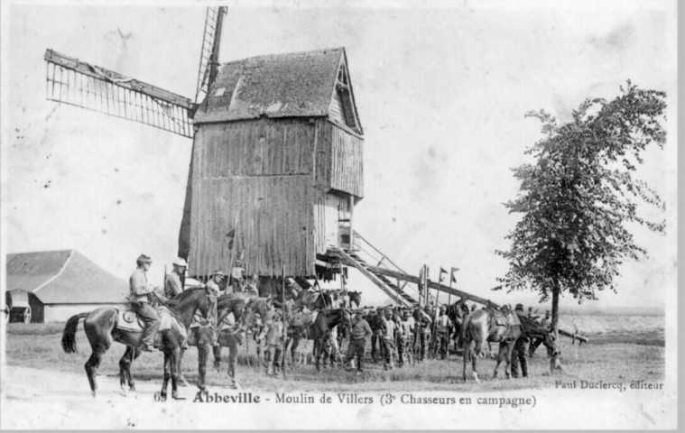 Moulin de Villers (3e Chasseurs en campagne)