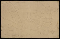 Plan du cadastre napoléonien - Rouvrel : Chemins d'Ailly et de Paillart (Les), D2
