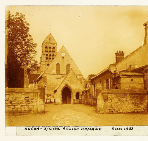 Nogent-sur-Oise. Eglise romane