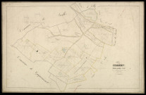 Plan du cadastre napoléonien - Ferrieres : section unique 2e feuille