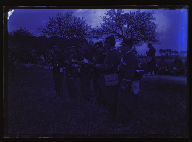 Manoeuvres de septembre 1902 - 8e chasseurs à Rumigny