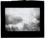 Effet de brouillard chemin de halage - janvier 1911