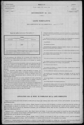 Recensement de la population : Templeux-la-Fosse